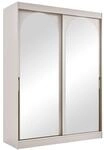 MIRJAN24 Kleiderschrank Modin 150 (mit zwei Schiebet&uuml;ren) 150x65x216 cm,