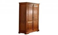 Massivmoebel24 Kleiderschrank OXFORD (Kleiderschrank Akazie 140x65x200 honig 