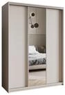 Masseno Schwebet&uuml;renschrank TAVI 150 cm Kleiderschrank mit Spiegel 3 T&uuml;ren...