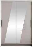MIRJAN24 Kleiderschrank Miami VIII (mit Spiegel, Kleiderstange, Schiebet&uuml;ren,