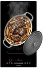 KLAMER Flex-Induktions-Kochfeld 30 cm, 2 Zonen mit 1 Flexzone, 3500 Watt, Boost