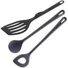 WESTMARK Kochbesteck-Set 3-tlg.: 2 Kochl&ouml;ffel + 1 Pfannenwender, Gentle + Flonal,