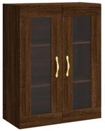 vidaXL H&auml;ngeschrank Wandschrank Braun Eichen-Optik 69,5x34x90 cm (1-St)