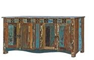 Massivmoebel24 Sideboard NATURE OF SPIRIT (Massivholz), Altholz 178x42x88...