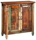 Massivmoebel24 Kommode FABLE (Massivholz), Kommode Altholz 80x42x88 mehrfarbig