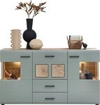 Innostyle Sideboard FUN PLUS II, 2 Holzt&uuml;ren, 3 Schubl&auml;den, 7 F&auml;cher,...