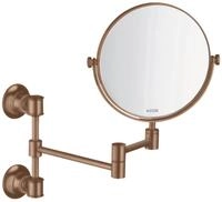 hansgrohe Rasierspiegel Axor Montreux, Brushed Red Gold