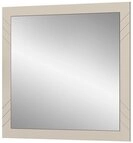 Inn.Furn Garderobenspiegel Apunti (Wandspiegel sandfarben, quadratisch, 80 x 80...