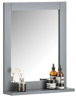 SoBuy Spiegel FRG129, H&auml;ngeschrank mit Spiegel, Wandregal, Badezimmer,...