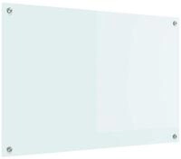 vidaXL K&uuml;chenr&uuml;ckwand K&uuml;chenr&uuml;ckwand Milch 90 x 60 cm Geh&auml;rtetes Glas,...