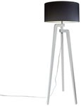 Qazqa Stehlampe Puros, ohne Leuchtmittel, Warmwei&szlig;, QAZQA Stehlampe, e27,...