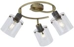 Qazqa LED Aufbaustrahler Domo, ohne Leuchtmittel, Warmwei&szlig;, QAZQA...