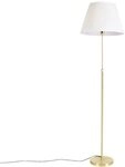 Qazqa Stehlampe Parte fl, ohne Leuchtmittel, Warmwei&szlig;, QAZQA Stehlampe, e27,...