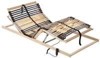 vidaXL Bett Bett-Lattenrost Braun 100 x 190 cm Massivholz Buche (1-tlg)