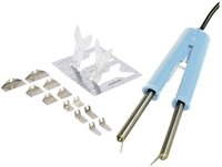 Star Tec L&ouml;tkolben Tweezer SMD-L&ouml;t-Entl&ouml;t-Pinzetten Set 21509, inkl. Ablage
