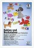 Ursus - Ludwig B&auml;hr Bastelkartonpapier URSUS Fotokarton Zahlen und Buchstaben 700