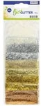 Glorex Bastelnaturmaterial Glorex Glitter Bio Mix gold-silber-bronze 20 g