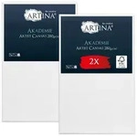 Artina Keilrahmen Keilrahmen Leinwand Akademie, 100x160cm, 2er Set, 100%...