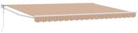 vidaXL Markise Markise Mehrfarbig 450 x 300 cm Polyester und Metall (1-St)