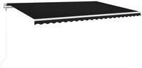 vidaXL Markise Markise Automatisch Einziehbar 500x350 cm Anthrazit (1-St)
