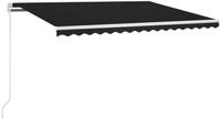 vidaXL Markise Markise Manuell Einziehbar 450x350 cm Anthrazit (1-St)