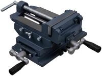 vidaXL Schraubzwinge, Schraubstock Kreuztisch Handbetrieben 150 mm