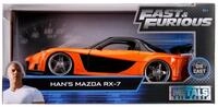 JADA Modellauto Jada Fast & Furious 1993 Mazda RX-7 1:24 Modellauto Orange