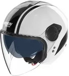 NOLAN Motorradhelm Nolan N20-2 Visor Dolce Vita 348 Jethelm Weiss / Schwarz XL (1er