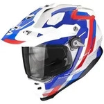 Scorpion Exo Motorradhelm Scorpion ADF-9000 AIR Patrol Adventure Helm Wei&szlig; /...