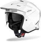 Airoh Motorradhelm Kombakt Jethelm, vorbereitet f&uuml;r