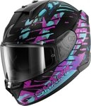 Shark Motorradhelm D-Skwal 3 Reptaia Helm, antifog beschichtet,vorbereitet f&uuml;r