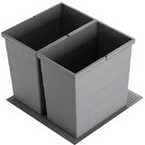 Hailo Einbaum&uuml;lleimer Hailo Abfallsammler 3301772 Allegro 380 Einsatz 2x 28...