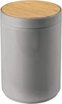 mDesign Badaccessoire-Set mDesign M&uuml;lleimer Abfalleimer Papierkorb 5L Schwingdeckel