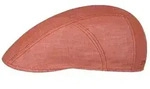 Stetson Flat Cap (1-St) Flatcap mit Schirm, Made in the EU rot 58 cm