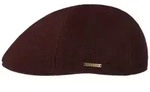 Stetson Flat Cap (1-St) Flatcap mit Schirm rot XXL (62-63 cm)