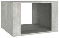 vidaXL Nachttisch Nachttisch Betongrau 57x55x36 cm Holzwerkstoff (1-St)