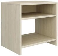 vidaXL Nachtkommode, Nachttisch Sonoma Eiche 40x30x40 cm Holzwerkstoff
