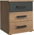 Wimex Nachtkommode Cork, 46/55/40cm, Nachtschrank Made in Germany, industrial...