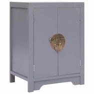 vidaXL Nachttisch Nachttisch 38&times;28&times;52 cm Paulownia Holz (1-St)