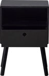 WOOOD Nachtschrank Vienna inkl. einfacher Wandbefestigung, H 53 cm x B 36 cm