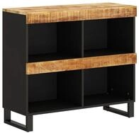 vidaXL Nachttisch Beistellschrank 85x33x75 cm Massivholz (1-St)