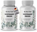 XTRA FUEL Nicotinamid Ribosid 300 - NAD+ Vorstufe - Niacin f&uuml;r Zell-Energie*...