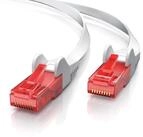 CSL LAN-Kabel, CAT.6, RJ-45 (Ethernet) (1500 cm), CAT 6 Flachband Netzwerkkabel