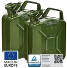BW Benzinkanister Metall Kraftstoffkanister 2x 5 Liter - Olivgr&uuml;n - RAL 6003...