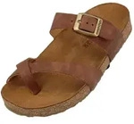 Haflinger Bio Juno Sommer Sandale Hausschuh Unisex Hausschuh braun 37 EU