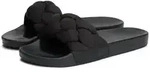 Tommy Jeans TJW BRAIDED SLIDES Pantolette Sandale, Pantolette, Flat mit...