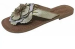 Lazamani Pantolette goldfarben 42 EU