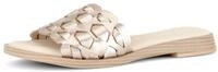 Gabor Pantolette Blockabsatz, Sommerschuh mit h&uuml;bschen Flechtriemen