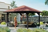 Skanholz Pavillon Cannes 2, 4-Eck, BxT: 439x439 cm