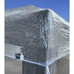 Quick Star Pavillon-Schutzh&uuml;lle Pavillon Schutzhaube 2,5x2,5m Transparent...